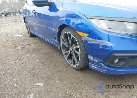 2019 Honda Civic Sport из США, поврежденный, VIN 2HGFC2F84KH574773
